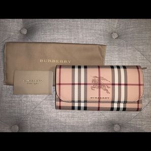 Burberry Haymarket Wallet